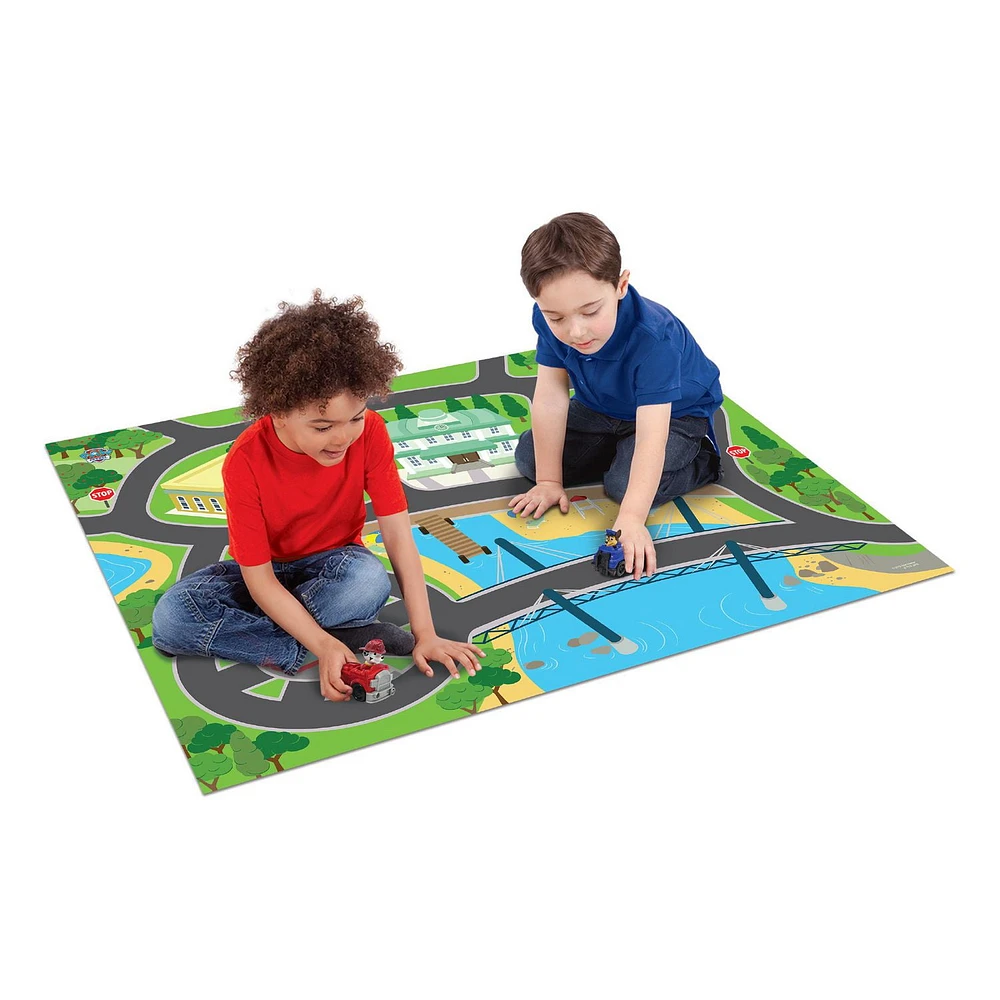 MegaMat PAW Patrol Play Mat with 2 Vehicles