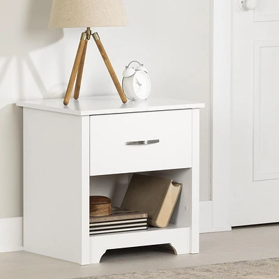 South Shore Fusion 1-Drawer Nightstand