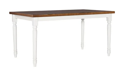 Weston Dining Table, Brown