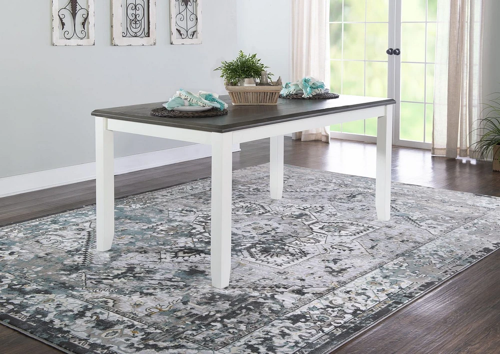 Lander Dining Table, Grey