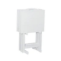 Salazar Tray Tables, White