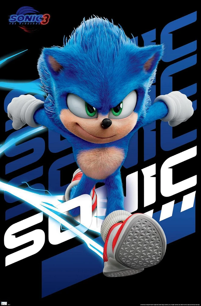 Sonic The Hedgehog 3 - Wall Poster