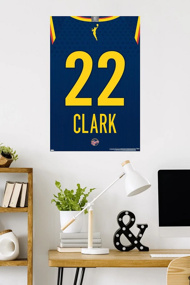 WNBA Indiana Fever - Caitlin Clark Jersey Wall Poster, 22.375" x 34"