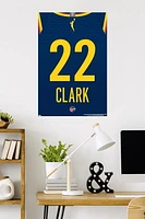 WNBA Indiana Fever - Caitlin Clark Jersey Wall Poster, 22.375" x 34"