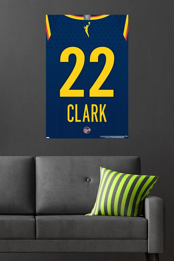 WNBA Indiana Fever - Caitlin Clark Jersey Wall Poster, 22.375" x 34"