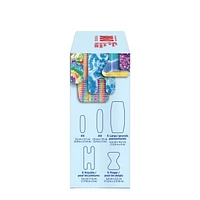 Band-Aid Brand Flexible Fabric Tie-Dye Adhesive Bandages, Assorted 100 unités