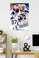 NHL Edmonton Oilers - Connor McDavid 22 Wall Poster, 22.375" x 34"