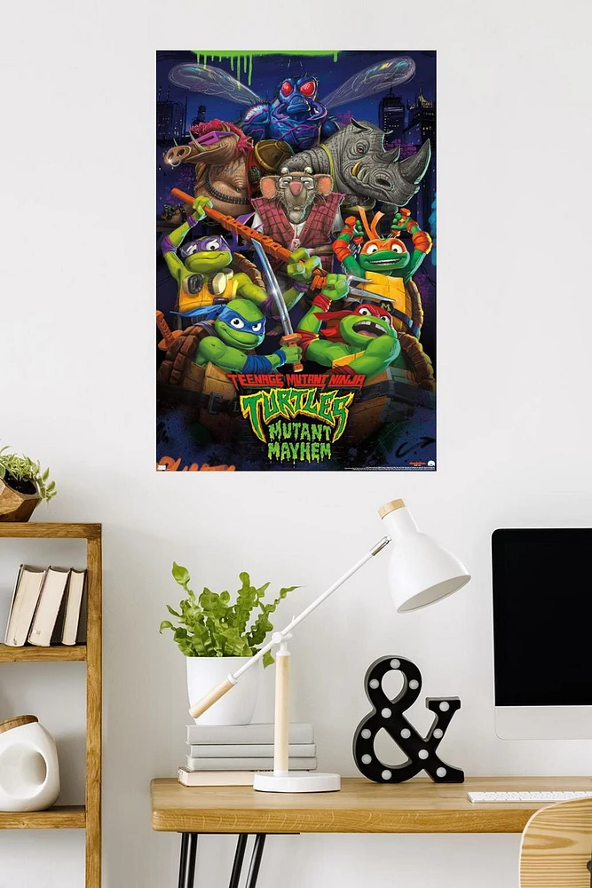 Teenage Mutant Ninja Turtles: Mayhem - Group Wall Poster