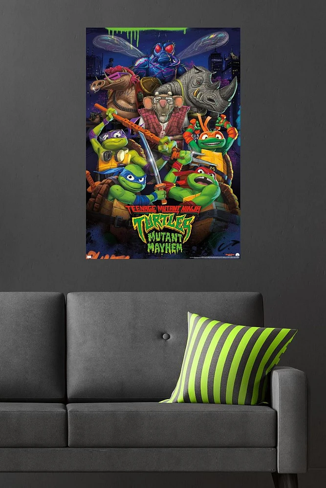 Teenage Mutant Ninja Turtles: Mayhem - Group Wall Poster