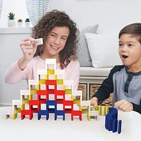 H5 Domino Creations 100-Piece Set by Lily Hevesh, for Families and Kids Ages 5 and up