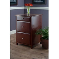 Winsome Delta File Cabinet Walnut Finish - 94321