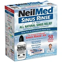 Sinus Rinse – Trousse classique avec 50 sachets prêts à l’emploi Trousse classique avec 50 sachets prêts à l’emploi