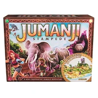 Jumanji Stampede Cooperative Board Game, 3D Adventure Game Based on the Action-Comedy Movie, Family Game Night for Kids and Adults Ages 8 & up, Jumanji