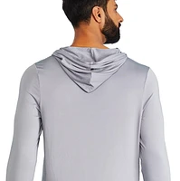 Reebok Men's Delta Long Sleeve Hooded Swim Shirt