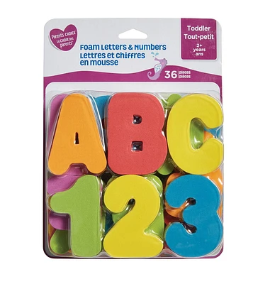 Lettres et chiffres en mousse Le choix des parents pour touts-petits