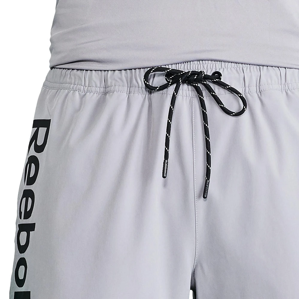 Reebok Men's Delta 7 Inch Core Volley W/ Compression, Swimwear