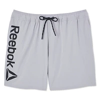 Reebok Men's Delta 7 Inch Core Volley W/ Compression, Swimwear