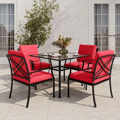 Ensemble table et chaises 5 pièces pour patio Montclair Mainstays