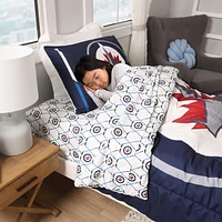 NHL Winnipeg Jets 4-Piece Twin Bedding Set