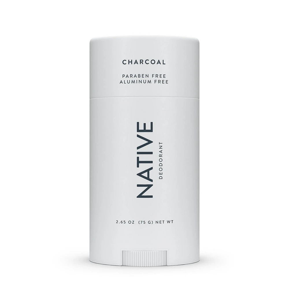 Native Natural Deodorant, Charcoal, Aluminum Free, 75g