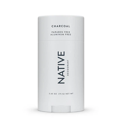 Native Natural Deodorant, Charcoal, Aluminum Free, 75g