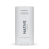 Native Natural Deodorant, Charcoal, Aluminum Free, 75g