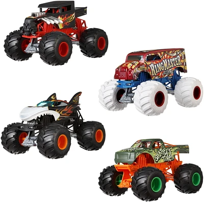 Hot Wheels Monster Trucks 1:24 Trash it All Vehicle