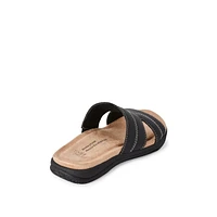Time and Tru Women's Comfort Sandals, Wide Width Sizes 6-10