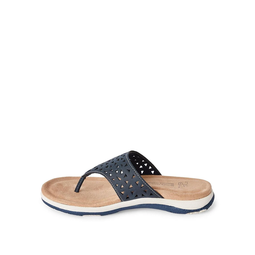 Tongs Time and Tru pour femmes Pointures pieds larges 6-10