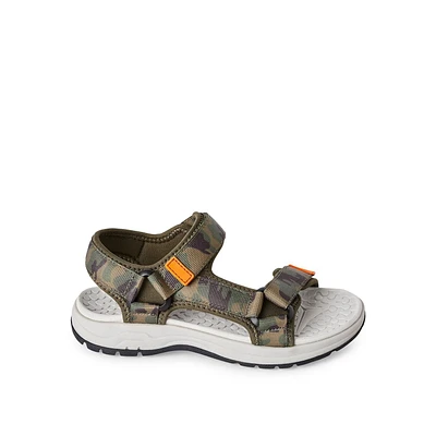 Sandales de sport George pour garçons Pointures pieds larges 13-6