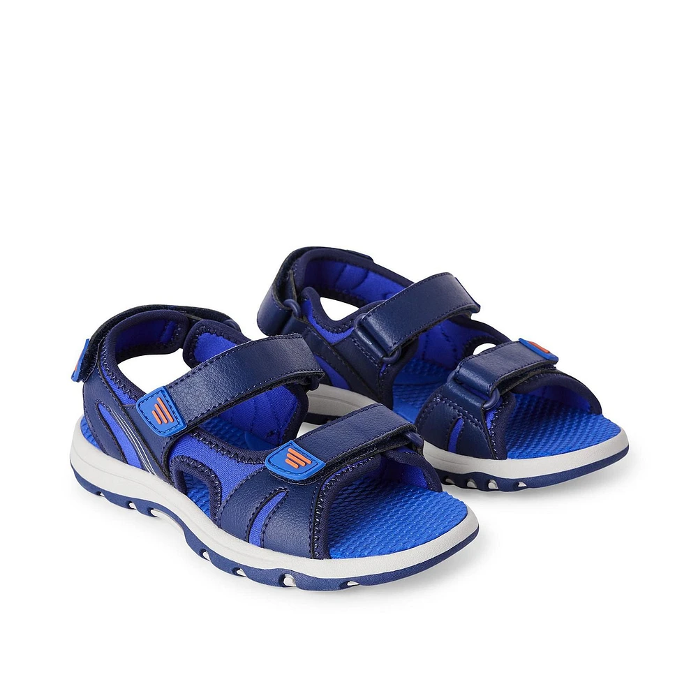 Sandales de sport George pour garçons Pointures pieds larges 11-4
