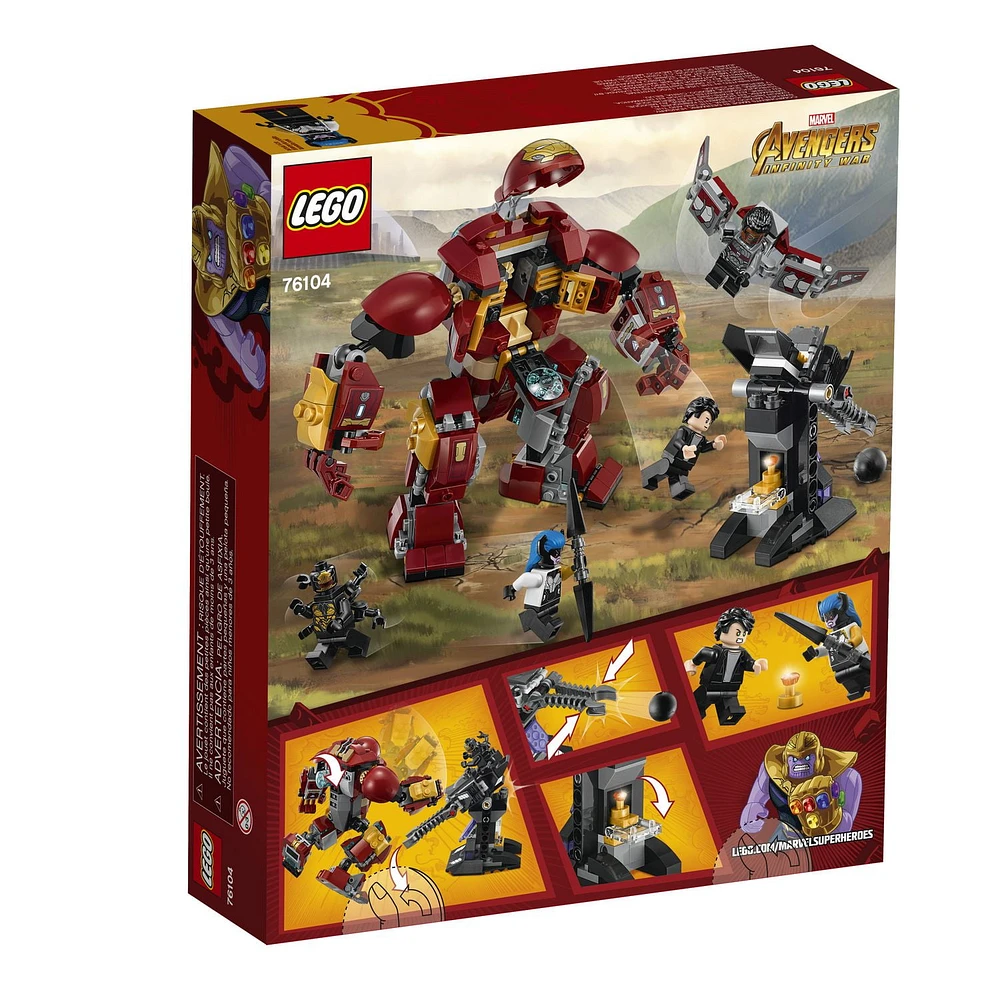 LEGO Marvel Super Heroes Avengers: Infinity War The Hulkbuster Smash-Up 76104 Building Kit (375 Piece)