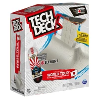 Tech Deck, Build-A-Park World Tour, P.F.K Skate Support Center, Ramp Set with Signature Fingerboard