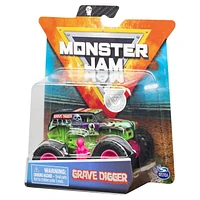 Monster Jam, Official Grave Digger Monster Truck, Die-Cast Vehicle, Danger Divas Series, 1:64 Scale