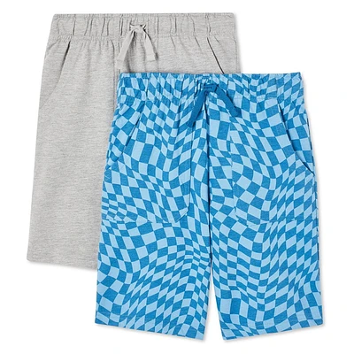 Lot de 2 shorts en tissu éponge bouclé George pour garçons