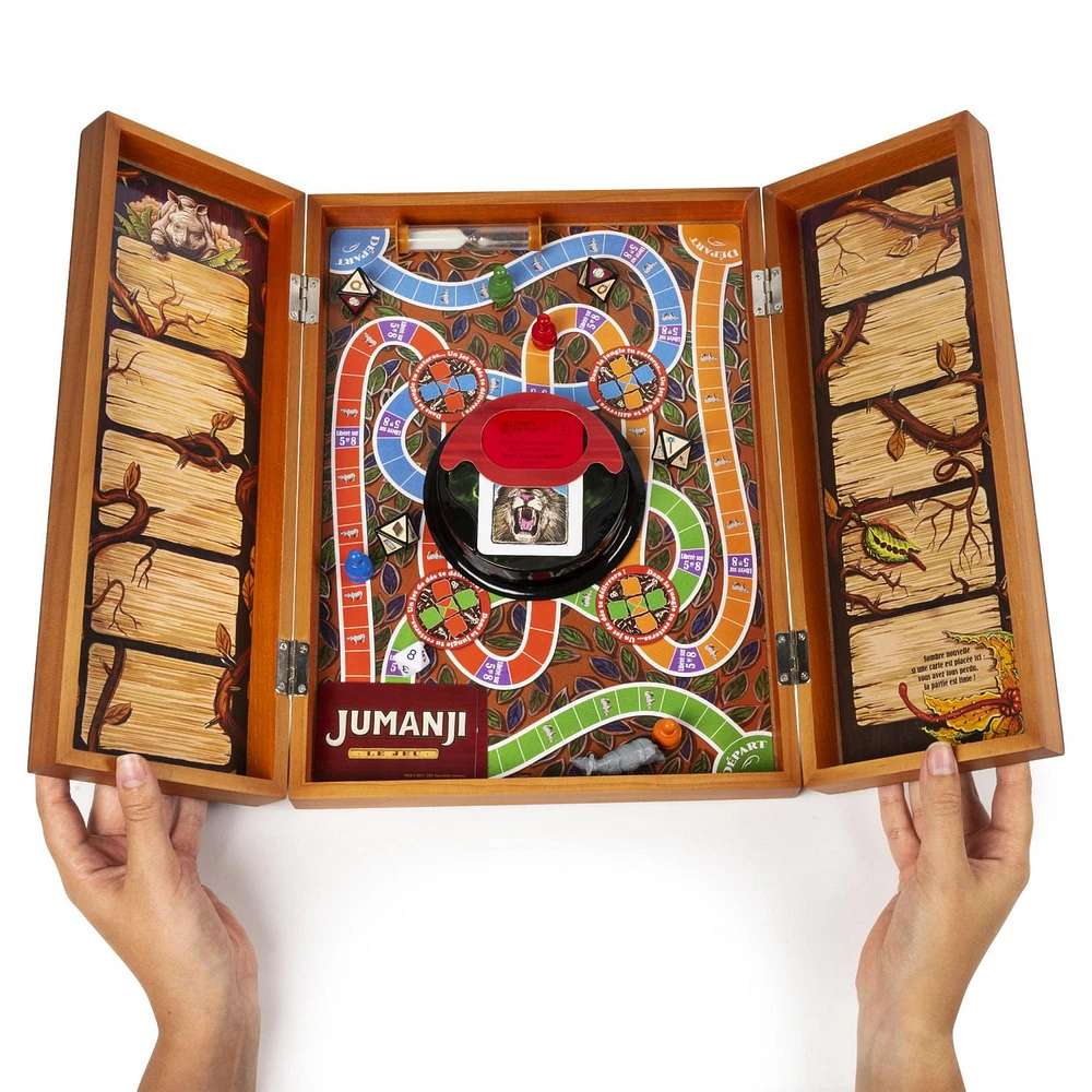 Deluxe Wood Jumanji Classic Retro '90s Game