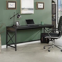 Sauder Foundry Road™ Table Desk, Carbon Oak, 428157