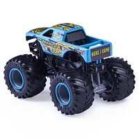 Monster Jam, Official Backwards Bob Monster Truck, Die-Cast Vehicle, Retro Rebels Series, 1:64 Scale