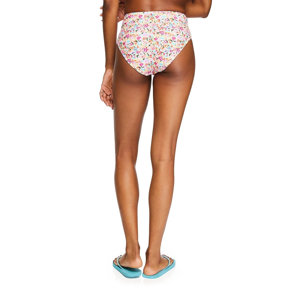 No Boundaries Women's Smocked Swim Bottom