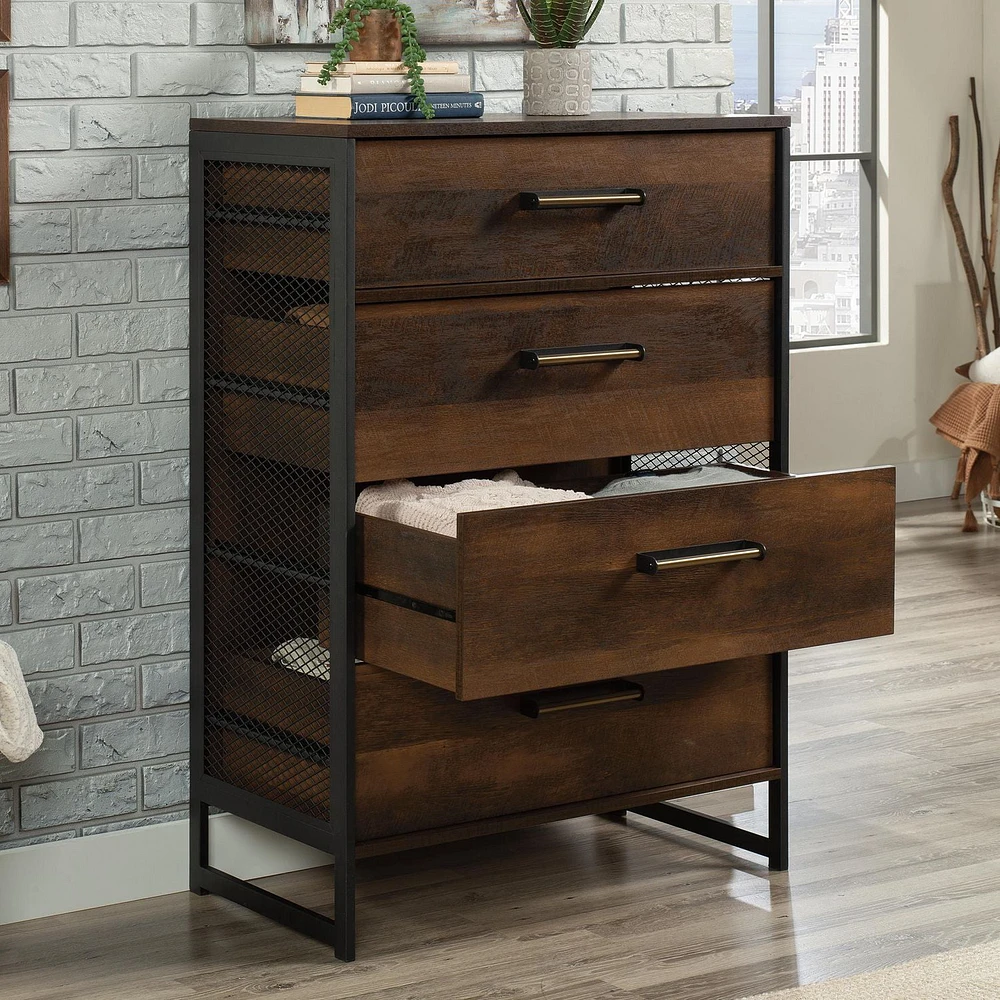 Sauder Briarbrook® 4 Drawer Chest, Barrel Oak, 429381