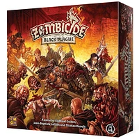 Zombicide Black Plague - English Version - Strategy Board Game - Cooperative Game for Teens and Adults - Zombie Board Game - Ages 14+ - 1-6 Players - Average Playtime of 60 Minutes - Made by CMON