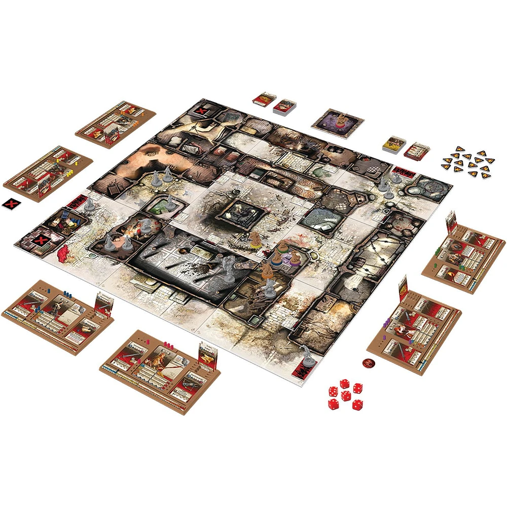 Zombicide Black Plague - English Version - Strategy Board Game - Cooperative Game for Teens and Adults - Zombie Board Game - Ages 14+ - 1-6 Players - Average Playtime of 60 Minutes - Made by CMON