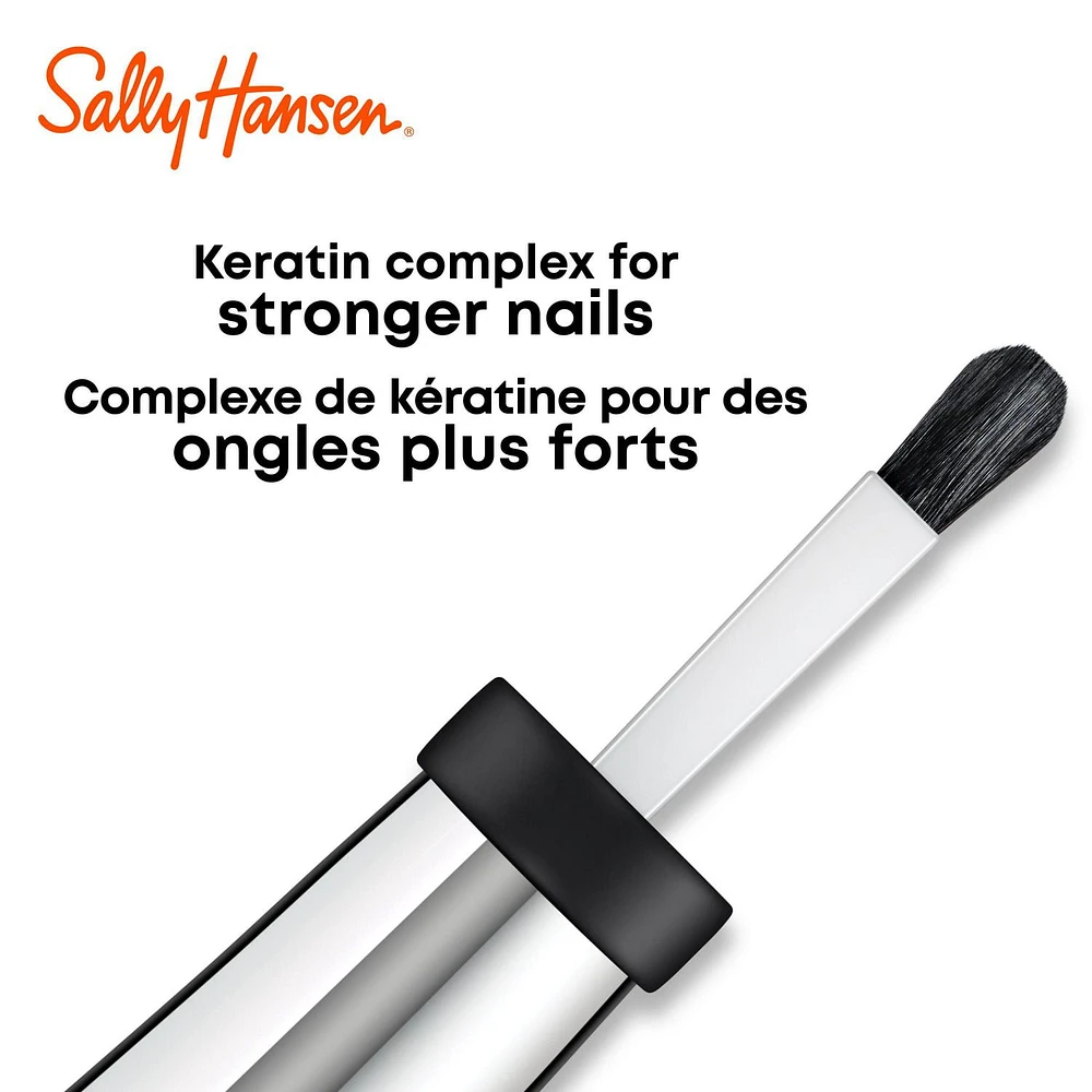 Sally Hansen Vernis à ongles Complete Salon Manicure™, résiste aux éclats, au complexe de kératine, des ongles plus forts, résultats de qualité salon Embellissez votre manucure