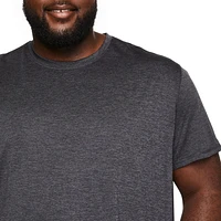 Athletic Works Big Men's Short Sleeve Slim-Fit Tee