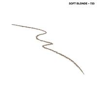 COVERGIRL Easy Breezy Brow Micro-Fine + Define Pencil, Micro-fine tip, no sharpening required, Built-in spoolie-brush, 100% Cruelty-Free, Built-in spoolie-brush
