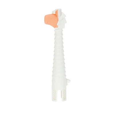 Nûby™  100% Soft Silicone Tube Teether - Llama, For children 3 months +