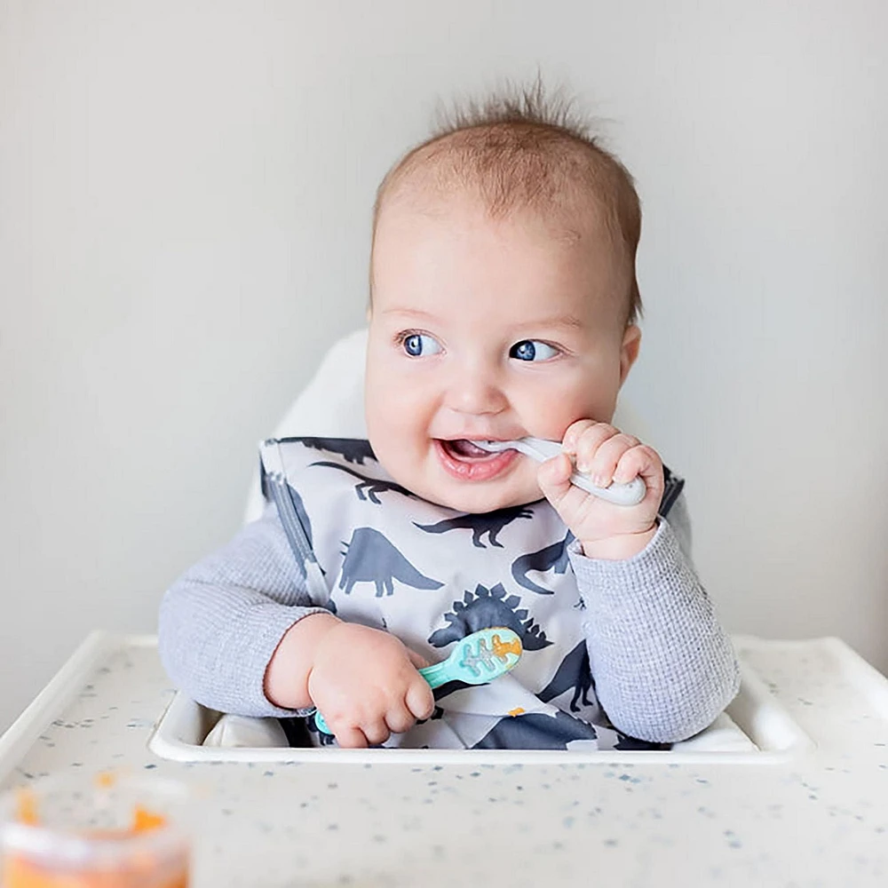 Nûby™ Baby's First Spoons with Easy Grip Silicone Handles, For children 6 months +