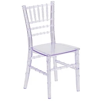 Kids White Resin Chiavari Chair