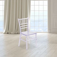 Kids White Resin Chiavari Chair