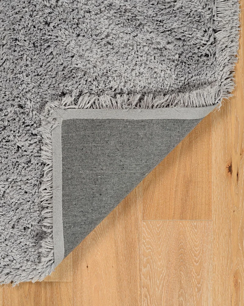 Pastel Shaggy Grey 8 ft. x 10 ft. Area Rug